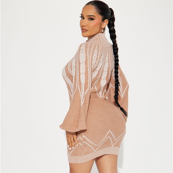 Mini sweater dress - Picture 2 of 2